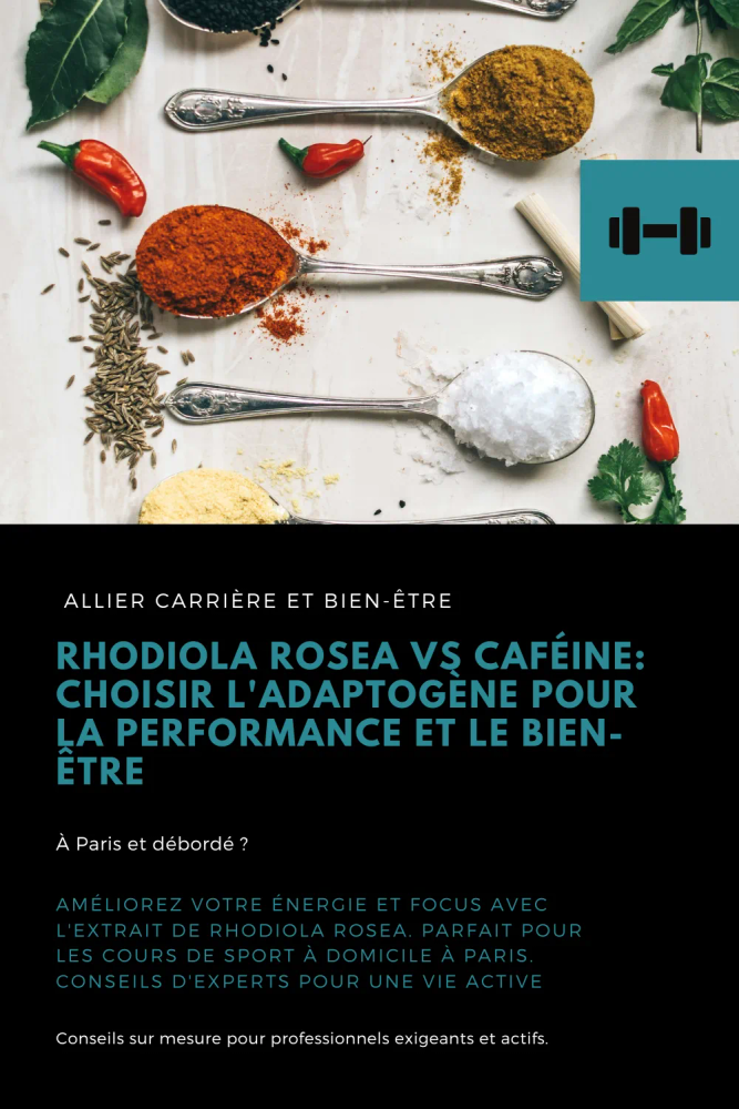 Rhodiola Rosea vs Caféine Choisir l'Adaptogène pour la Performance et le Bien-être